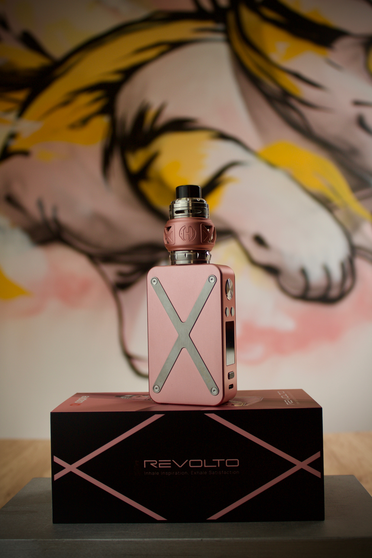 Box Revolto rose en boutique